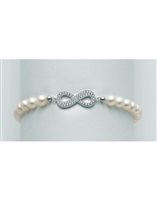Bracciale Miluna Donna Natural Brio in Argento Perla PBR2001-TPZ - PBR2001-TPZ